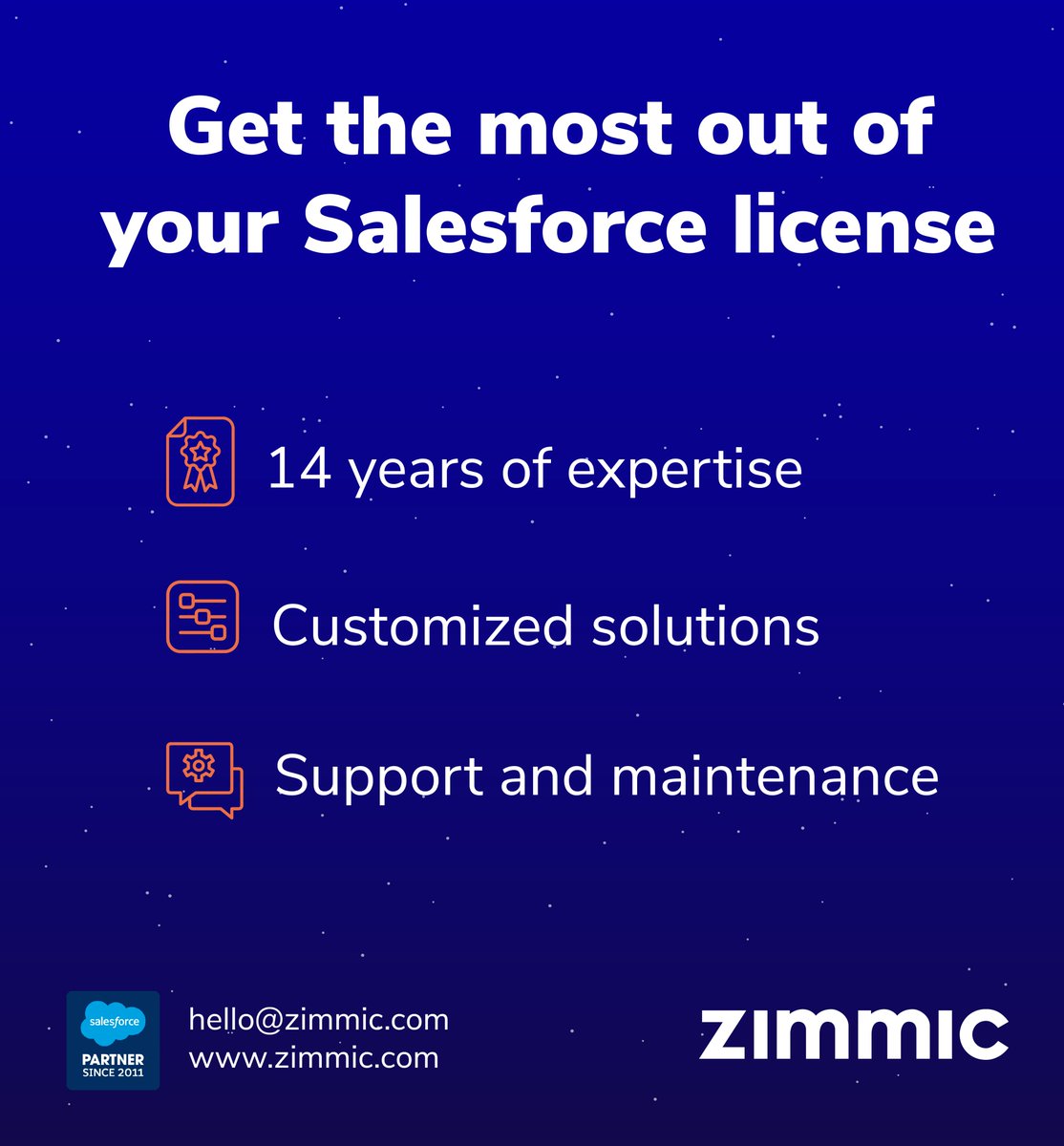 Take your <a href="/salesforce/">Salesforce</a> experience to the next level.

Looking for tailored #Salesforce solutions? Whether you’re a small business needing implementation or a large organization looking for expert staff augmentation, we’re here to help.