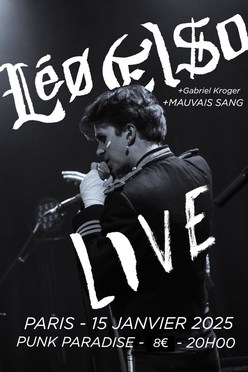 Paris ! In one month me and my band will be rocking the Punk Paradise ! see you there!