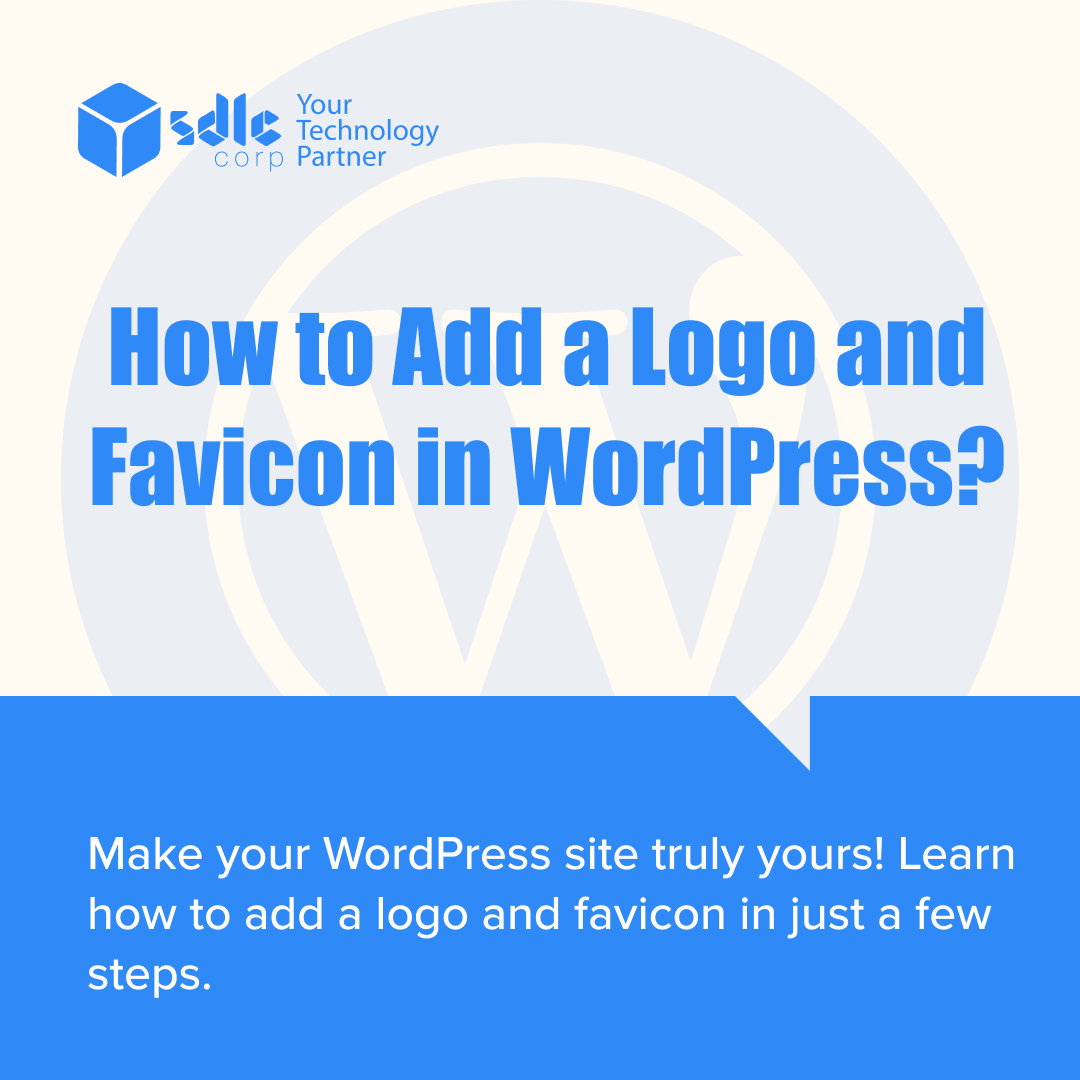 SDLCcorp's tweet image. Ready to take your WordPress branding to the next level? 🚀 Learn how to add your logo and favicon in a few clicks! Tutorial here 👉 youtube.com/watch?v=6OQdhZ…
#WordPress #WordPressTutorial #LearnWordPress #WordPressDesign #FaviconDesign #LogoDesign #WebsiteBranding #LearnWithUs