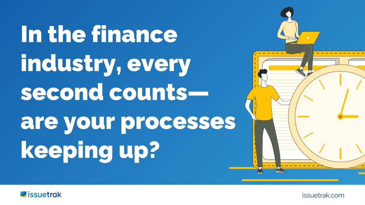 Issuetrak's tweet image. Issuetrak streamlines issue tracking, improving customer service and resolving compliance issues. Focus on what matters—serving clients and growing your business.
Learn more: hubs.ly/Q02-lB1F0
#FinanceSolutions #HelpDeskSolutions