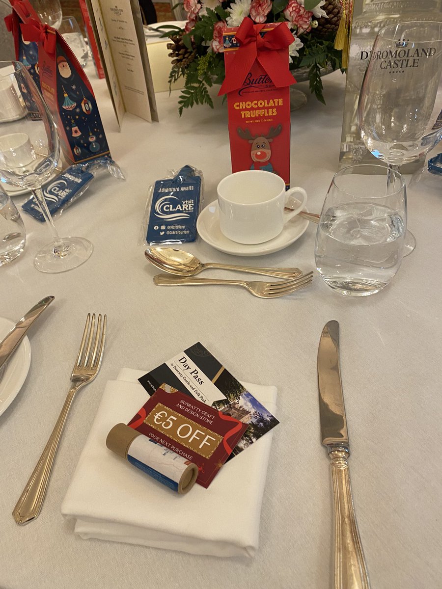 Shannon Chamber (@snnchamber) on Twitter photo We’re all set for our President’s lunch in <a href="/dromolandcastle/">Dromoland Castle</a> with keynote speaker <a href="/AliceManserghTI/">AliceManserghTourismIreland</a> …. Supported by <a href="/BunrattyCastle/">Bunratty Castle & Folk Park</a> …. <a href="/griffithcollege/">Griffith College</a> <a href="/ClareTourism/">VisitClare</a> We’re all set for our President’s lunch in <a href="/dromolandcastle/">Dromoland Castle</a> with keynote speaker <a href="/AliceManserghTI/">AliceManserghTourismIreland</a> …. Supported by <a href="/BunrattyCastle/">Bunratty Castle & Folk Park</a> …. <a href="/griffithcollege/">Griffith College</a> <a href="/ClareTourism/">VisitClare</a>