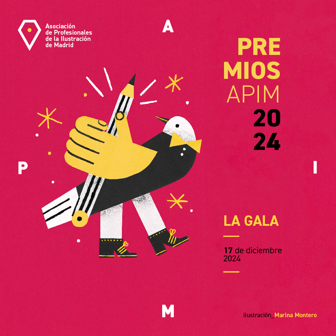 Os invitamos a la Gala de los Premios APIM 2024, que tendrá lugar el próximo martes 17 de diciembre, a las 18:00 h, en el Centro Cultural Casa de Vacas (Pº Colombia) dentro del parque de El Retiro.
¡Os esperamos!
Acceso libre hasta completar aforo.