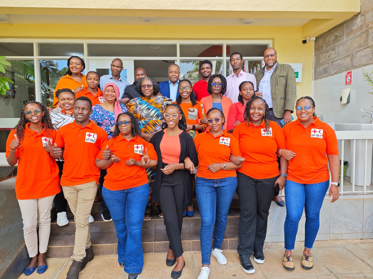 IFRCAfrica's tweet photo. Together, we stand for change!

As #16DaysOfActivism concludes, @IFRC staff reaffirms our unwavering commitment to ending gender-based violence. 

Let's keep amplifying voices, empowering communities, and building a safer, more inclusive future for all. 
#EndGBV #16Days. https://t.co/1pmSYlNZm0