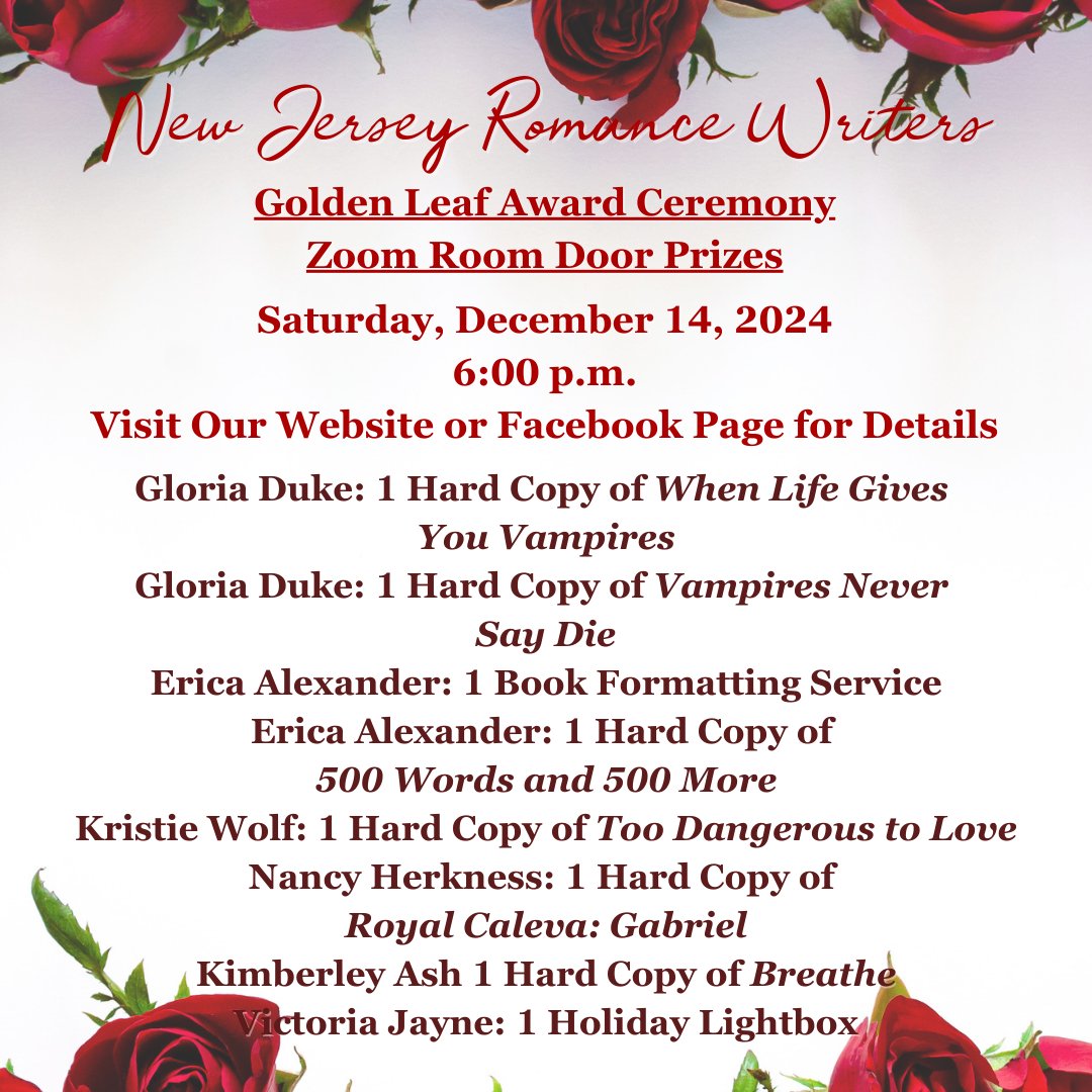 NJ Romance Writers tweet media