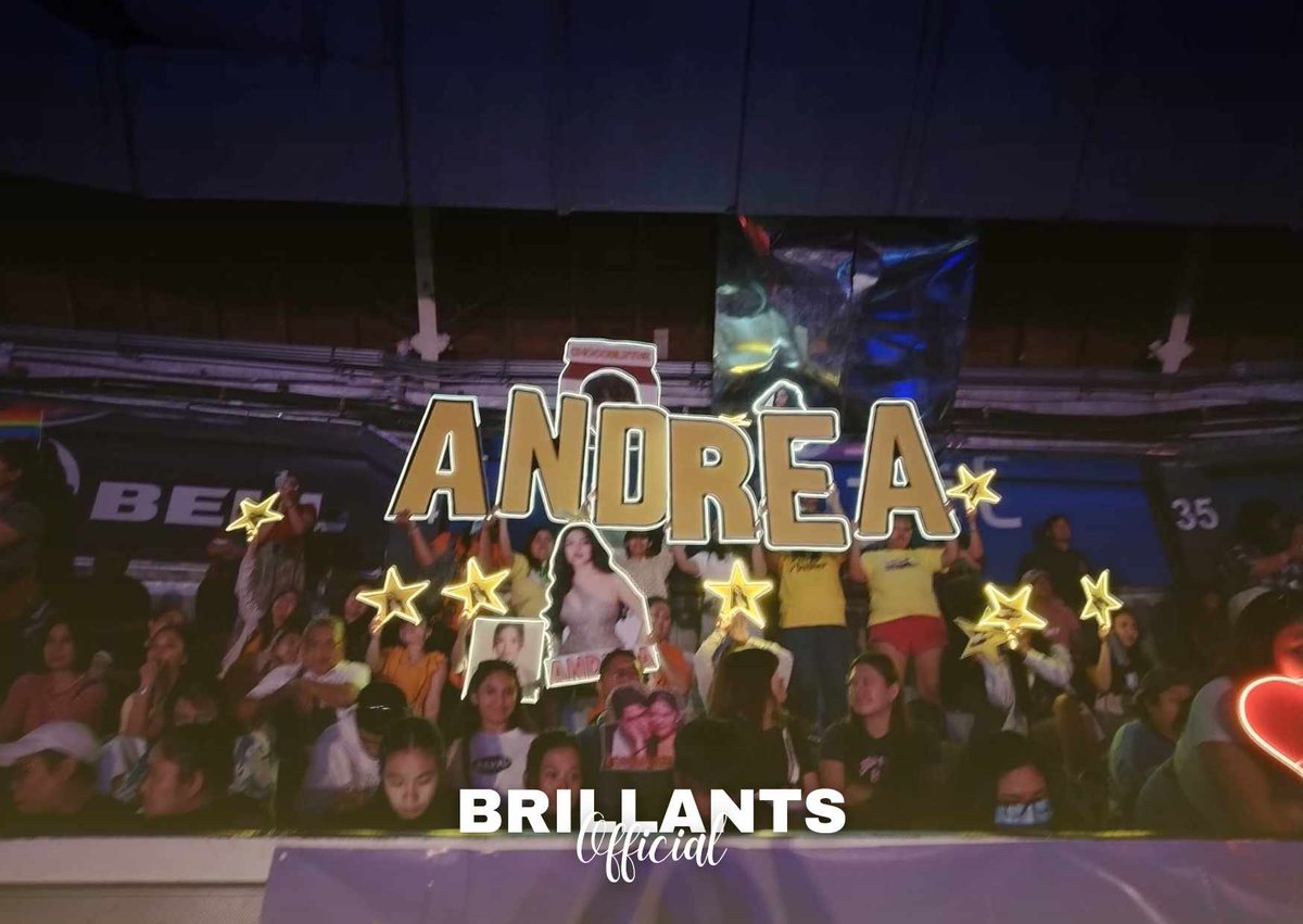 Super proud of this Fanmily.
Meet Brillants Official New Era! From Gen Ad section and Upperbox!!!

ANDREA SHINING STAR
#ABSCBNChristmasSpecial2024