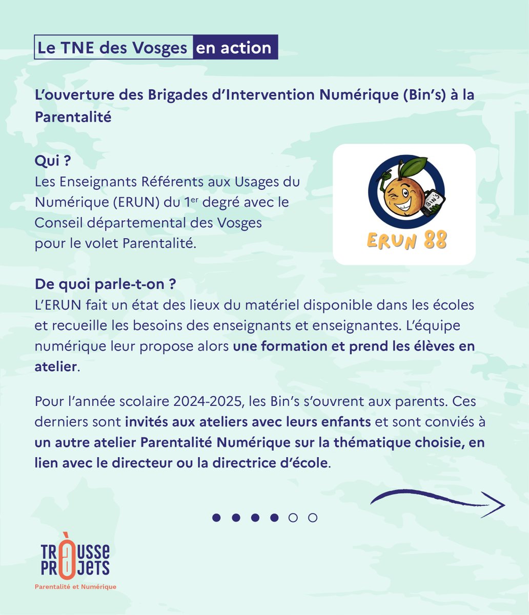 Trousse à projets tweet media