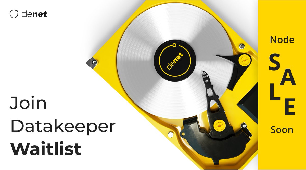 DeNet (@denetpro) on Twitter photo Want stable passive income from real-world storage needs?๐ฐ
Join DataKeeper Waitlist & be among the first to launch a node, powering decentralized storage for B2C & B2B users!๐
Limited spots! Join NOW: node.denet.app/waitlist7
Polygon nodes are sold out, node sale on <a href="/peaq/">peaq</a> ๐ Want stable passive income from real-world storage needs?๐ฐ
Join DataKeeper Waitlist & be among the first to launch a node, powering decentralized storage for B2C & B2B users!๐
Limited spots! Join NOW: node.denet.app/waitlist7
Polygon nodes are sold out, node sale on <a href="/peaq/">peaq</a> ๐