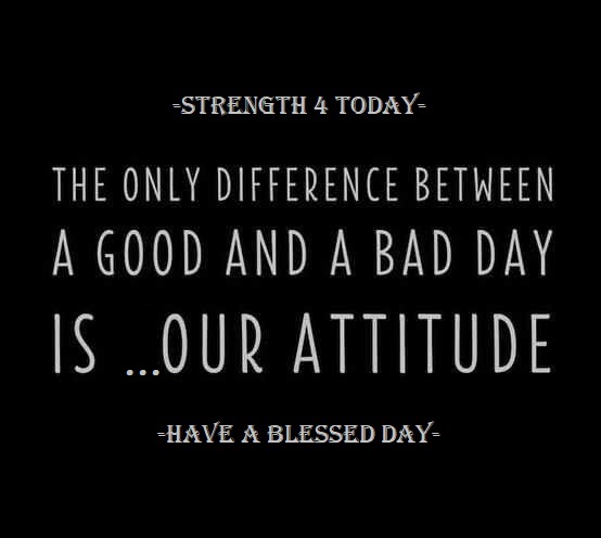 Strengthfor2day's tweet photo. The Only Difference
Between A Good Day And A Bad Day
Is ... Our Attitude.

#OnlyDifference #GoodDay #BadDay #OurAttitude #Choice #PickOne #RecoveryPosse #Strengthfor2day https://t.co/S877YXDqqE