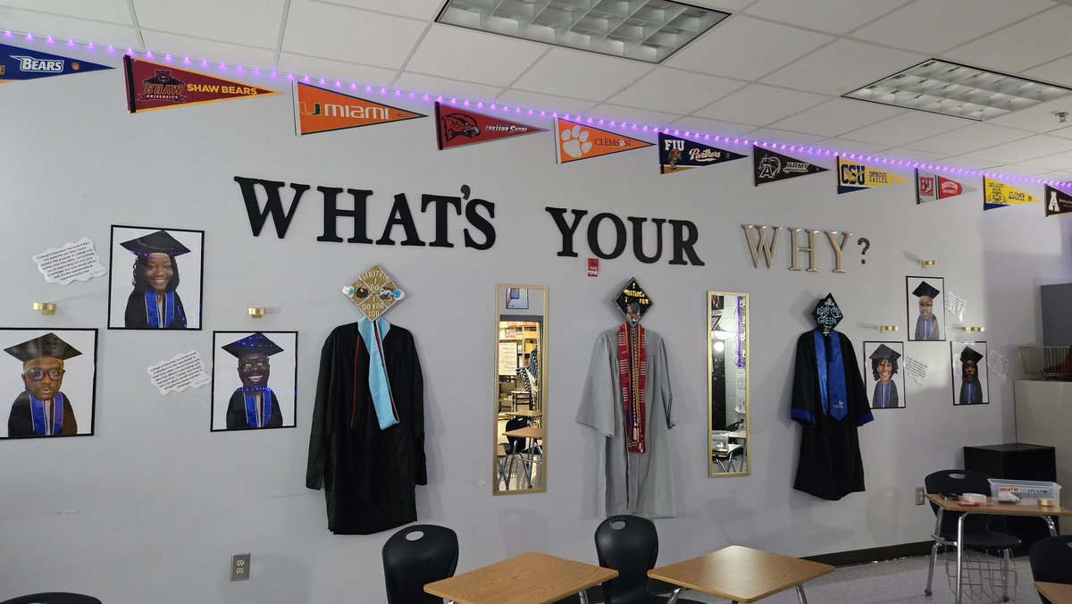 Erica Fox, Ed.D (@ericafox_edd) on Twitter photo <a href="/Banneker_HS/">Banneker HS</a> AVID teacher and coordinator, Katriyna Greene, helps students picture their future. Students can try on caps and gowns in front of a mirror to remember their "why" while surrounded by inspirational quotes from teachers and leaders from BHS. <a href="/Banneker_HS/">Banneker HS</a> AVID teacher and coordinator, Katriyna Greene, helps students picture their future. Students can try on caps and gowns in front of a mirror to remember their "why" while surrounded by inspirational quotes from teachers and leaders from BHS.