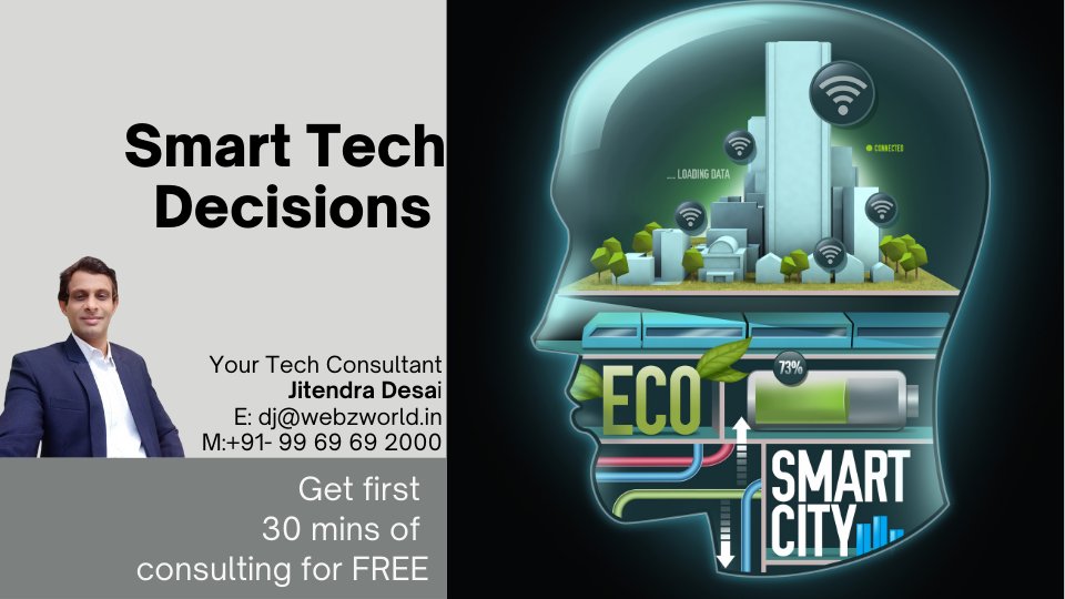 iamjitu's tweet image. Tech Consultant: Your Guide to Smart Tech Decisions
Are you tired of making costly tech mistakes?
As a tech consultant, I help businesses like yours make informed decisions about technology purchases.
#techconsultant #technologyadvice #ITconsultant #businessgrowth #techtips
