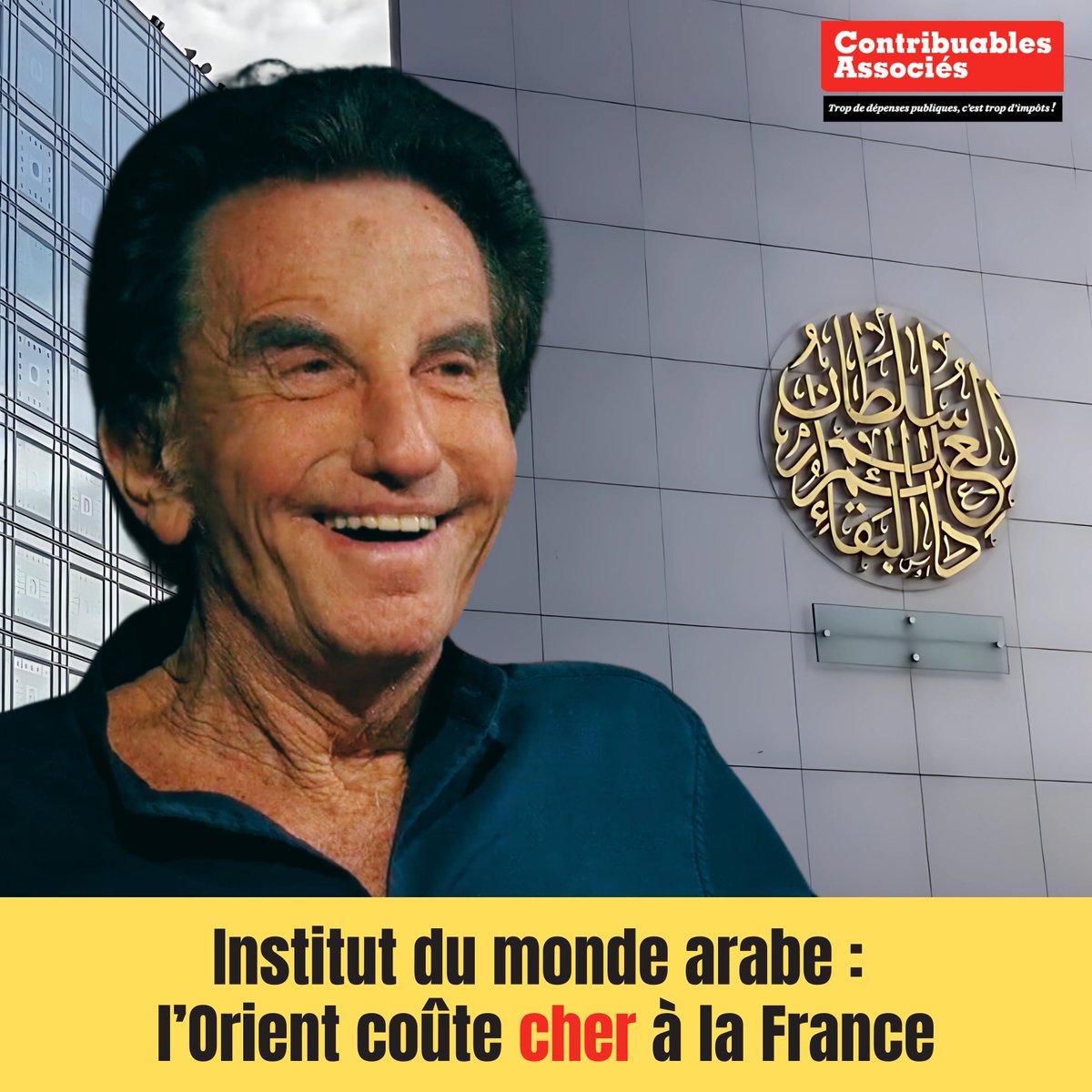 contribuables's tweet photo. 💸 Dirigé depuis 12 ans par le socialiste Jack Lang, l'Institut du monde arabe s’avère être un gouffre financier pour les contribuables français !

👨‍⚖️ Dans un rapport accablant, la Cour des comptes révèle que le financement de l'Institut repose désormais exclusivement sur l’État français, alors que les pays arabes fondateurs, censés participer à hauteur de 40 %, ont depuis longtemps déserté !

❌ Les magistrats financiers pointent également un déficit d'exploitation supérieur à 1 million € par an et s'inquiètent que malgré des activités foisonnantes, le rayonnement de l'Institut reste principalement parisien et ne joue aucun rôle significatif dans "l’intégration des diasporas arabes en France".
➡️ https://t.co/0JZ96LOsda