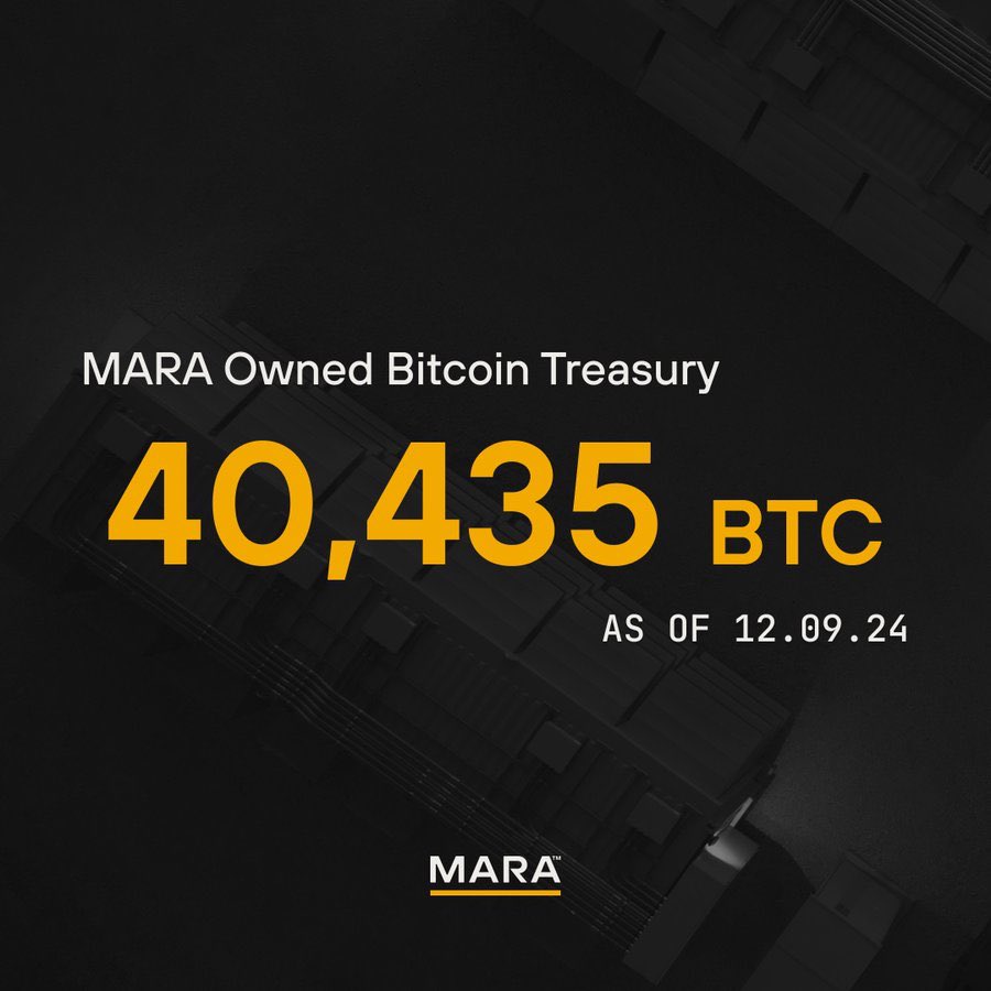 🚨BREAKING🚨 BITCOIN MINER MARA BOUGHT 11,774 BITCOIN FOR $1.1 BILLION.  WHALES LOADING UP EVERY DIP !