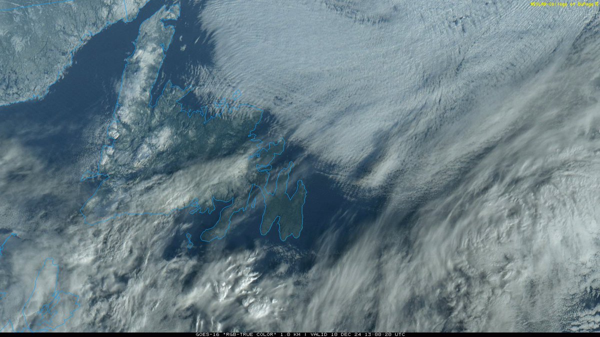 CHMRweather's tweet photo. Brrrrrr, A cold morning out there this morning, all thanks to a passage of this cold front to our south that went through last night. It's gorgeous out there with wall to wall sunshine on the Avalon! There are clouds all around us off shore and to our South, a cold day! @CHMRnews https://t.co/ArhZhCXd5v