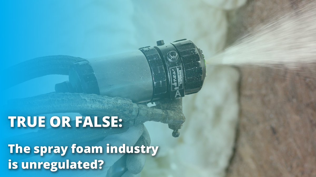 LogicInsulation's tweet image. In the spray foam industry, strict regulations ensure high standards for both products and installers.
This video breaks down the accreditation process for manufacturers: youtu.be/fCZsxhT7-1I?si…