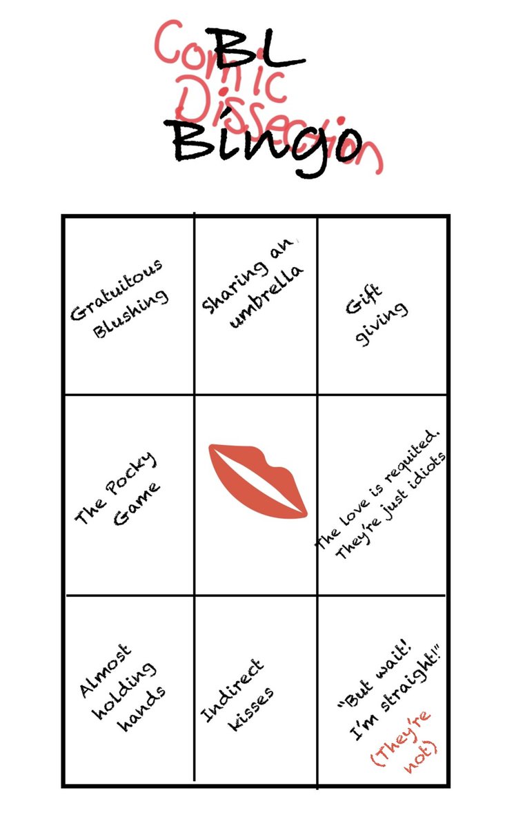 ComicDissection's tweet photo. Oh yeah did we mention I actually finished some of those #BL #bingocards 🤣 https://t.co/BnSUMT1NRd