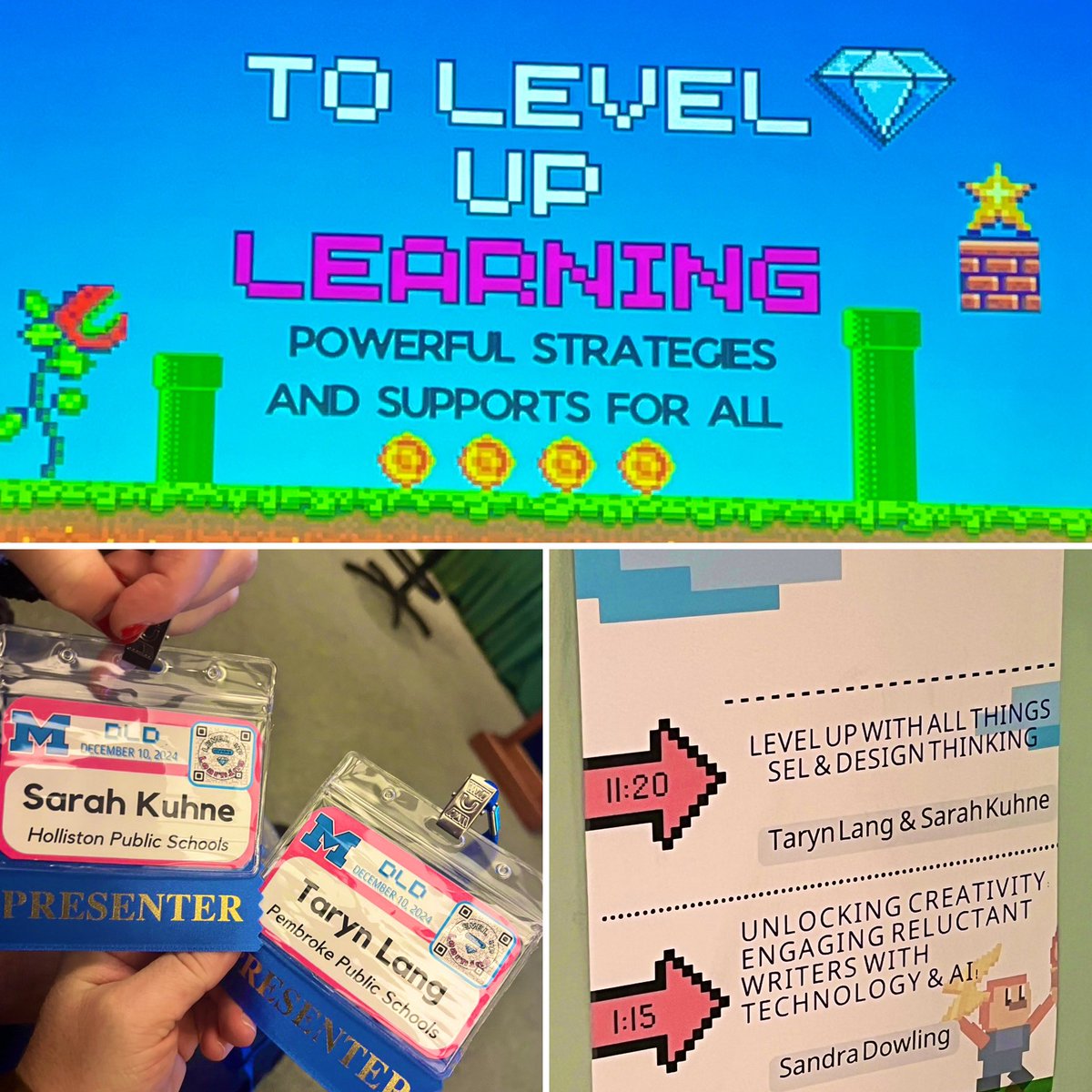 Taryn Grigas Lang (@tgrigaslang) on Twitter photo Been awhile on here-so excited to #LevelUpLearning today w/ <a href="/SarahKuhneTech/">Sarah Kuhne</a> presenting all things #SEL and #DesignThinking <a href="/MedfieldDld/">DLD Medfield</a> So excited to #Collaborate and #Innovate to wrap up 2024! Been awhile on here-so excited to #LevelUpLearning today w/ <a href="/SarahKuhneTech/">Sarah Kuhne</a> presenting all things #SEL and #DesignThinking <a href="/MedfieldDld/">DLD Medfield</a> So excited to #Collaborate and #Innovate to wrap up 2024!