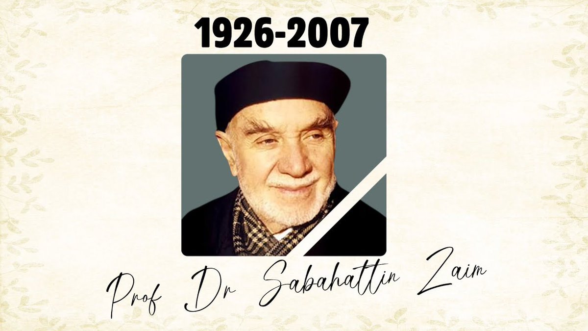 Üniversitemiz İktisadi ve İdari Bilimler Fakültesi'nin kurucu dekanlığını yapan ve İslam İktisadı alanında ülkemizde öncü çalışmalara imza atan muhterem Prof. Dr. Sabahattin Zaim hocamızı vefatının 17. sene-i devriyesinde saygı ve rahmetle anıyoruz.