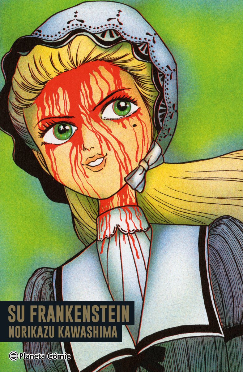 PlanetadComic's tweet photo. En marzo publicaremos #SuFrankenstein, la obra maestra que dejó el último autor de manga de terror de Hibari Shobô en 1986.
Una multitud que grita “¡Frankenstein, Frankenstein!”, un final estelar, terror, nostalgia, una chica joven, complejo de inferioridad, psicoanálisis...
Cubierta provisional.
#manga #seinen