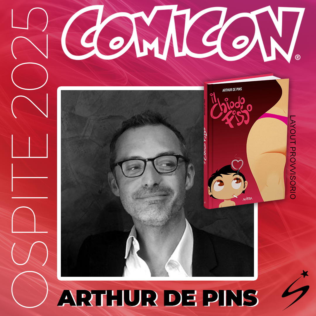 EdStarComics's tweet photo. A Comicon Napoli 2025 arriverà anche l'eclettico Arthur De Pins, autore della eccezionale commedia sexy IL CHIODO FISSO, in uscita a febbraio con un volume unico curato da Mirka Andolfo!
👉 https://t.co/gVcWGYvS1m
#starcomics #comicon2025 #ilovecomics #astracomics @comiconitalia https://t.co/xd4LsRdBYr