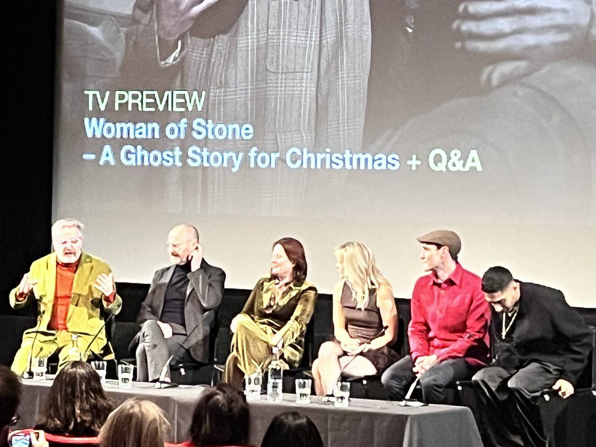 AndrewDonkin (@andrewdonkin) on Twitter photo A spooky night at the <a href="/BFI/">BFI</a> yesterday for a preview and Q&A on <a href="/Markgatiss/">Mark Gatiss 💙</a> new Ghost Story for Christmas, Woman of Stone from a short story by Edith Nesbit.  Top chills.  On your telly box Christmas Eve on BBC2 10:15pm. #bfi A spooky night at the <a href="/BFI/">BFI</a> yesterday for a preview and Q&A on <a href="/Markgatiss/">Mark Gatiss 💙</a> new Ghost Story for Christmas, Woman of Stone from a short story by Edith Nesbit.  Top chills.  On your telly box Christmas Eve on BBC2 10:15pm. #bfi