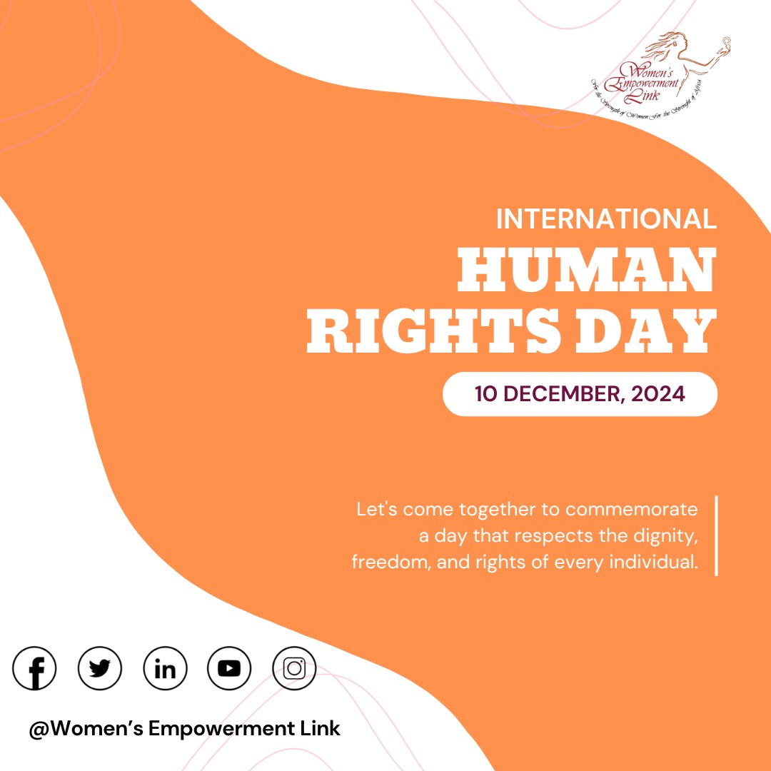 Human rights are not just words—they’re the foundation of every community, every dream, and every step toward a better world.

This Human Rights Day let's commit to action that brings fairness, dignity, and opportunity to everyone, everywhere.

#humanrightsday #justiceinace
