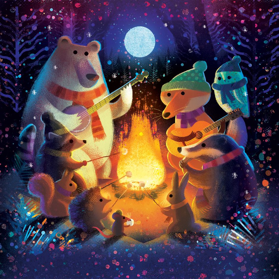 Gareth Lucas created this charming, wintery scene for the St. Croix Chocolate Co. advent calendar.

<a href="/garethlucasart/">Gareth Lucas</a> 
<a href="/croixchocolate/">St. Croix Chocolate</a>