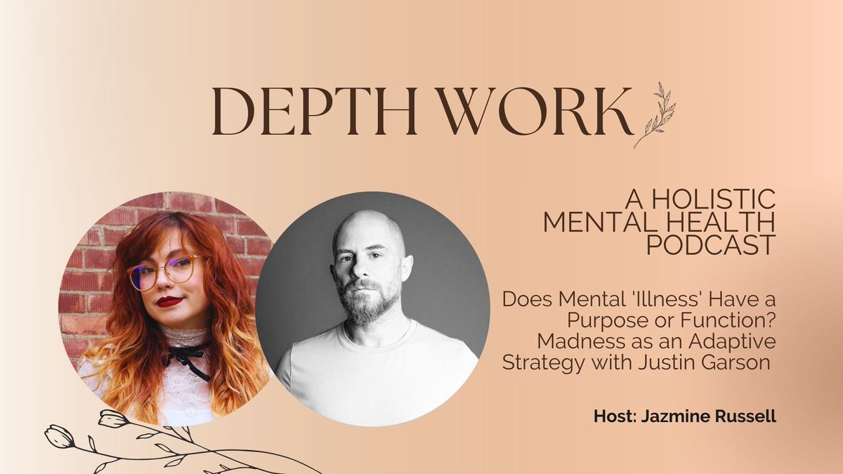 I had a wonderful conversation with Jazmine Russell, cofounder of <a href="/idha_nyc/">Institute for the Development of Human Arts</a> &amp; coeditor of the Mad Studies Reader. We talked about seeing purpose rather than pathology in madness, our own mental health challenges, and how psychiatry’s disease model prevents us from getting well.