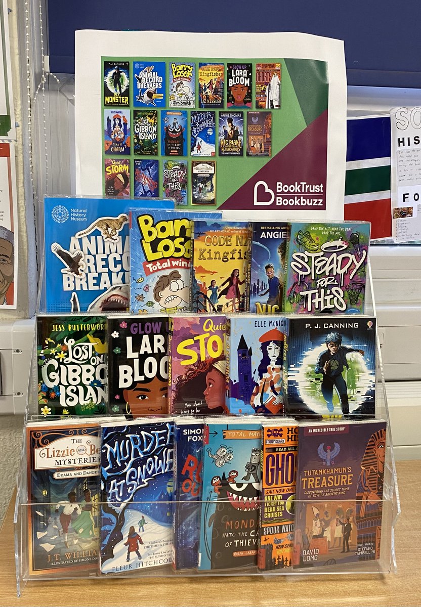 Bookbuzz Books now available to borrow in the library, happy reading!