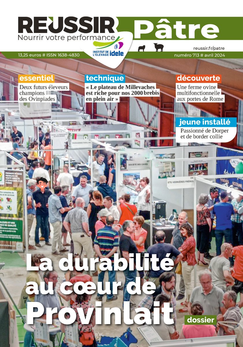 InstitutElevage's tweet photo. [ Calendrier de l'#Avent - 𝐉𝐨𝐮𝐫 𝟏𝟏 🎅🎄 ]

✅ C'est parti le jeu des 7 erreurs

Nous éditons 2 revues spécialisées pour les éleveurs #ovins 🐑 (@reussirpatre) et #caprins 🐐 (@ChevreMag), en partenariat avec le groupe de presse Réussir.
Nous vous proposons de découvrir La Une du mois d’avril 2024 de Réussir Pâtre mais 7 erreurs se sont glissées entre la 1ère et 2ème couverture.

Saurez-vous les dénicher ?

Donnez-nous vos réponses :

- Soit 𝐩𝐚𝐫 𝐦𝐚𝐢𝐥 : calendrier@idele.fr
- Soit 𝐞𝐧 𝐜𝐨𝐦𝐦𝐞𝐧𝐭𝐚𝐧𝐭 notre publication
Et pour découvrir notre calendrier en ligne c'est par ici 👉 https://t.co/q4cy55l0jB
