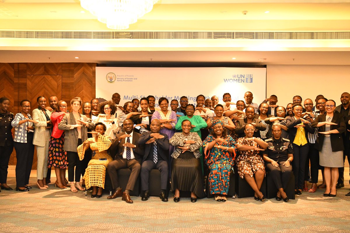 Ministry of Gender & Family Promotion | Rwanda (@rwandagender) on Twitter photo .<a href="/U_Consolee/">Uwimana Consolee</a> highlighted that Rwanda has made progress in gender equality with more women in leadership, improved economic opportunities, better health & education for women & girls.
She emphasized that achieving #NST2 goals requires sustained effort, with families at the heart. .<a href="/U_Consolee/">Uwimana Consolee</a> highlighted that Rwanda has made progress in gender equality with more women in leadership, improved economic opportunities, better health & education for women & girls.
She emphasized that achieving #NST2 goals requires sustained effort, with families at the heart.