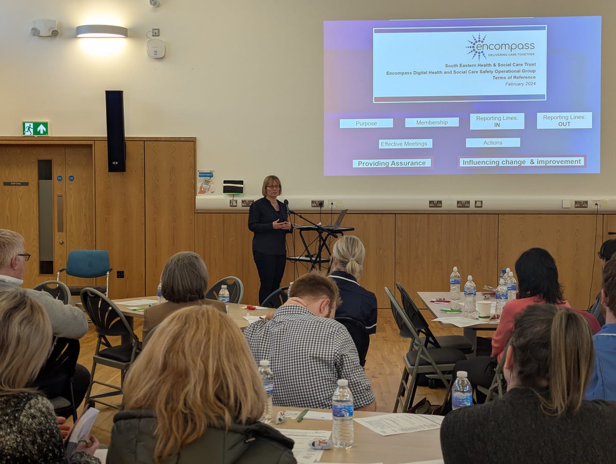 setrust's tweet photo. Our Digital Safety Workshop was a great success, bringing together staff and other HSC organisations to refresh &amp; strengthen our Digital Safety Champion Network.📲

Patient safety at the heart of everything we do ❤️ #MakingADifference #HSc https://t.co/zcLlBvZZEA