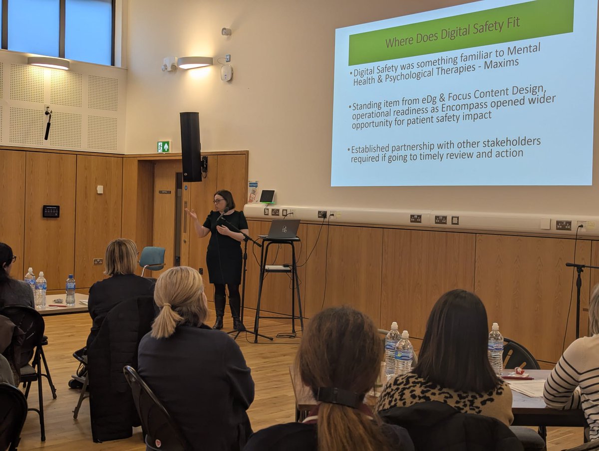 South Eastern Trust (@setrust) on Twitter photo Our Digital Safety Workshop was a great success, bringing together staff and other HSC organisations to refresh & strengthen our Digital Safety Champion Network.📲
Patient safety at the heart of everything we do ❤️ #MakingADifference #HSc Our Digital Safety Workshop was a great success, bringing together staff and other HSC organisations to refresh & strengthen our Digital Safety Champion Network.📲
Patient safety at the heart of everything we do ❤️ #MakingADifference #HSc