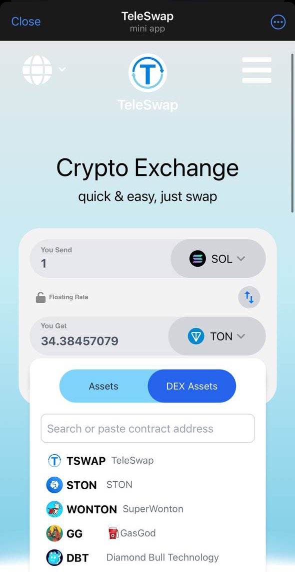 🔥 Breaking! @TeleSwapTON has officially added $SW to their cross-chain swap top list, supporting REAL CTO! 🚀 

💪 This means attracting more buyers from other chains to swap $SW with just a few clicks! 

✊🏻 Let’s spread the word and grow our <a href="/SuperwontonOrg/">SuperwontonOrg</a> community! 

😎 $SW