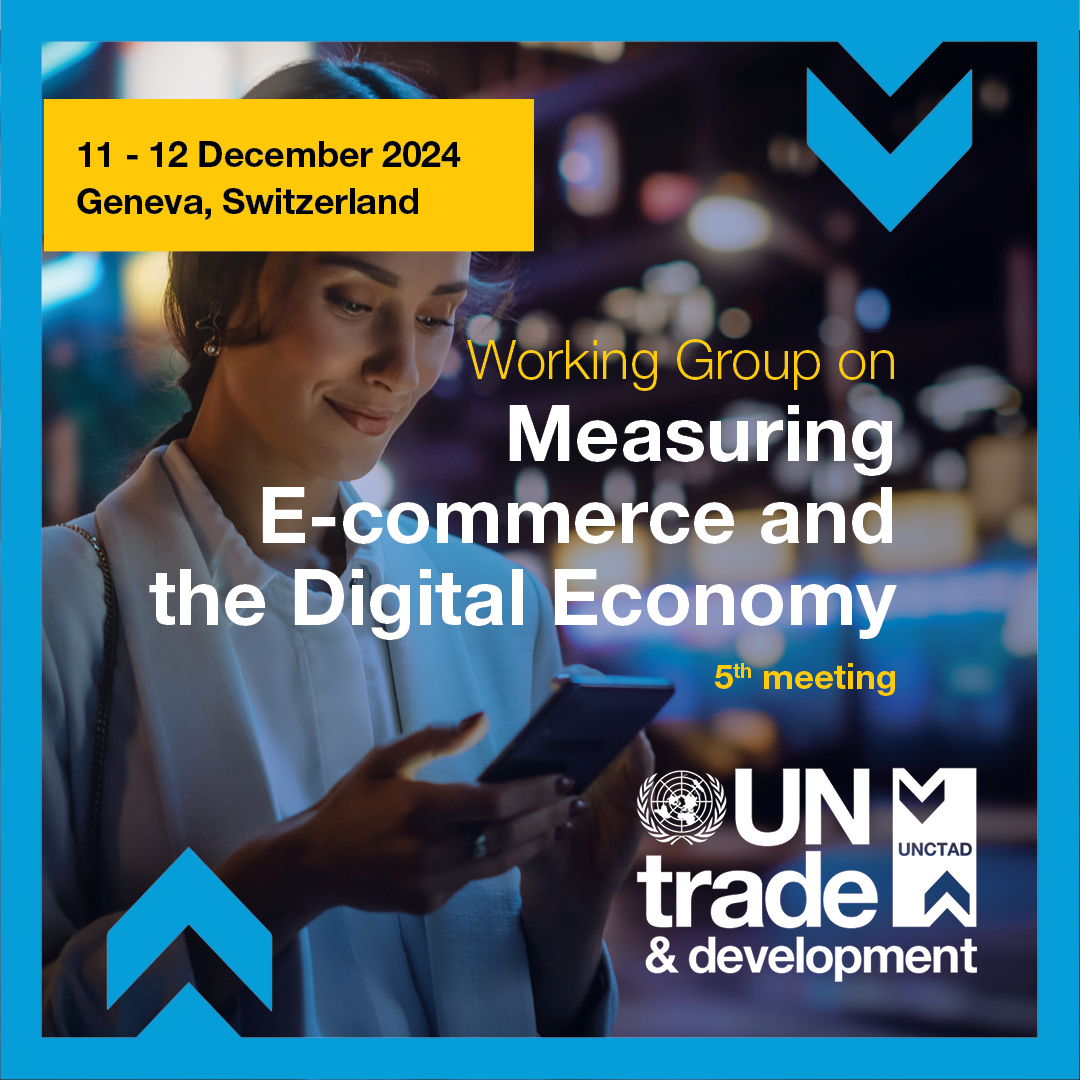 UNCTAD's tweet photo. How can we advance cooperation on measuring e-commerce and the digital economy?

How can we enhance statistics on e-commerce and the digital economy to support evidence-based policymaking, particularly in developing countries?

https://t.co/DtpiiGGbhk https://t.co/GZva9rXsDl