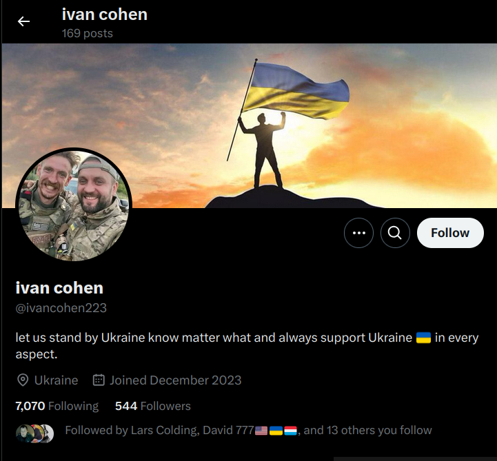 ScamBustersHQ👻 (@scambustershq) on Twitter photo 📢Fake soldier alert
💥Report again ID switcher
<a href="/ivancohen223/">ivan cohen</a> (x.com/i/user/1737544…) ➡️ ID switcher (was ICohen82999)
DM ask for money.
🛑Even you reported them already report for Violating privacy (sharing private info) + block. "The account doesn’t exist"➡️click X User ID. 📢Fake soldier alert
💥Report again ID switcher
<a href="/ivancohen223/">ivan cohen</a> (x.com/i/user/1737544…) ➡️ ID switcher (was ICohen82999)
DM ask for money.
🛑Even you reported them already report for Violating privacy (sharing private info) + block. "The account doesn’t exist"➡️click X User ID.