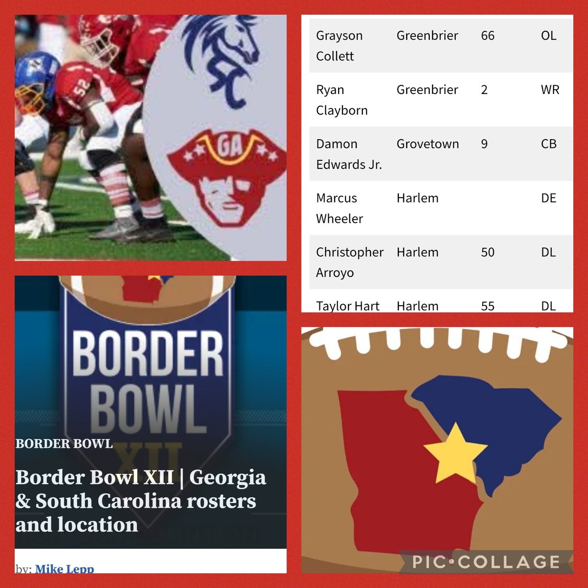 Damon Edwards Jr (@damon_jr_6) on Twitter photo Truly blessed for the opportunity to strap up the HS cleats one more time! #borderbowlXII #BeatSouthCarolina #TeamGeorgia <a href="/GASC_BorderBowl/">Border Bowl VII</a> @Grovetown_FB <a href="/RecruitGeorgia/">Recruit Georgia</a> <a href="/WJBF/">WJBF</a> Truly blessed for the opportunity to strap up the HS cleats one more time! #borderbowlXII #BeatSouthCarolina #TeamGeorgia <a href="/GASC_BorderBowl/">Border Bowl VII</a> @Grovetown_FB <a href="/RecruitGeorgia/">Recruit Georgia</a> <a href="/WJBF/">WJBF</a>