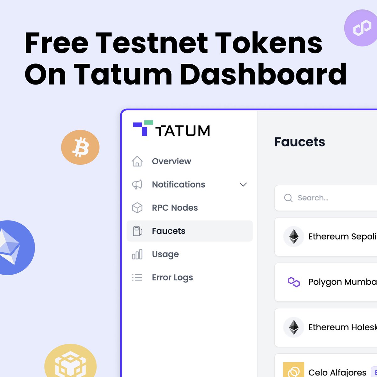 Need Testnet tokens? 💧 Get them from our faucets collection! 😎 🔹 Ethereum  Sepolia & Holesky 🔹 Bitcoin Testnet 🔹 Binance Smart Chain 🔹 Polygon 🔹  Kadena & more! Get started now! 🧪 https://t.co/0U8gF6q6eH