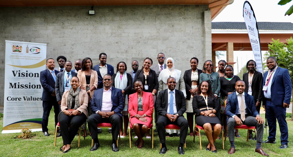 thecpst's tweet photo. Yesterday, we kicked off the training program on Parliamentary Practices and Procedure. It has been organized by the Senate and the CPST  targeting Clerk Assistants. It seeks to expose them to the foundations, history and the development of parliamentary practices and procedures. https://t.co/IYxW2gzVZo