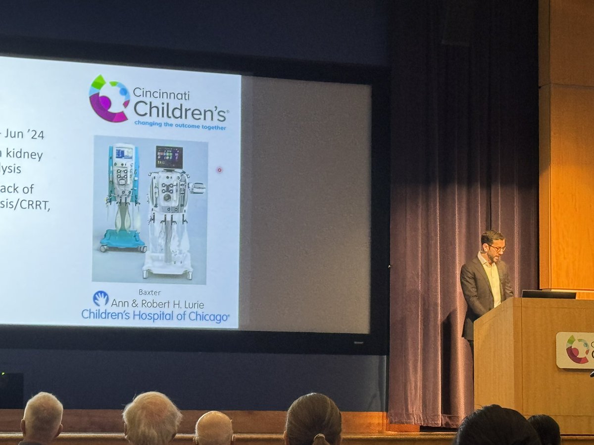 Twitter celebrity <a href="/RhodesHambrick/">Rhodes Hambrick, MD, MS</a> returns to <a href="/CincyChildrens/">Cincinnati Children's</a> for Grand Rounds. Welcome back, Rhodes!