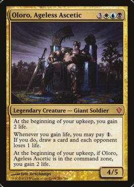 ThursNightMagic's tweet photo. The #TNMSpotlight for 12/09/2024 is one of the first commanders to work from the command zone in Oloro, Ageless Ascetic, allowing you to gain life at the beginning of your upkeep! Draw cards and drain the opponent's as you do so! Find the full deck below!

https://t.co/jZ9Y290e8N https://t.co/SSgsof6mdR