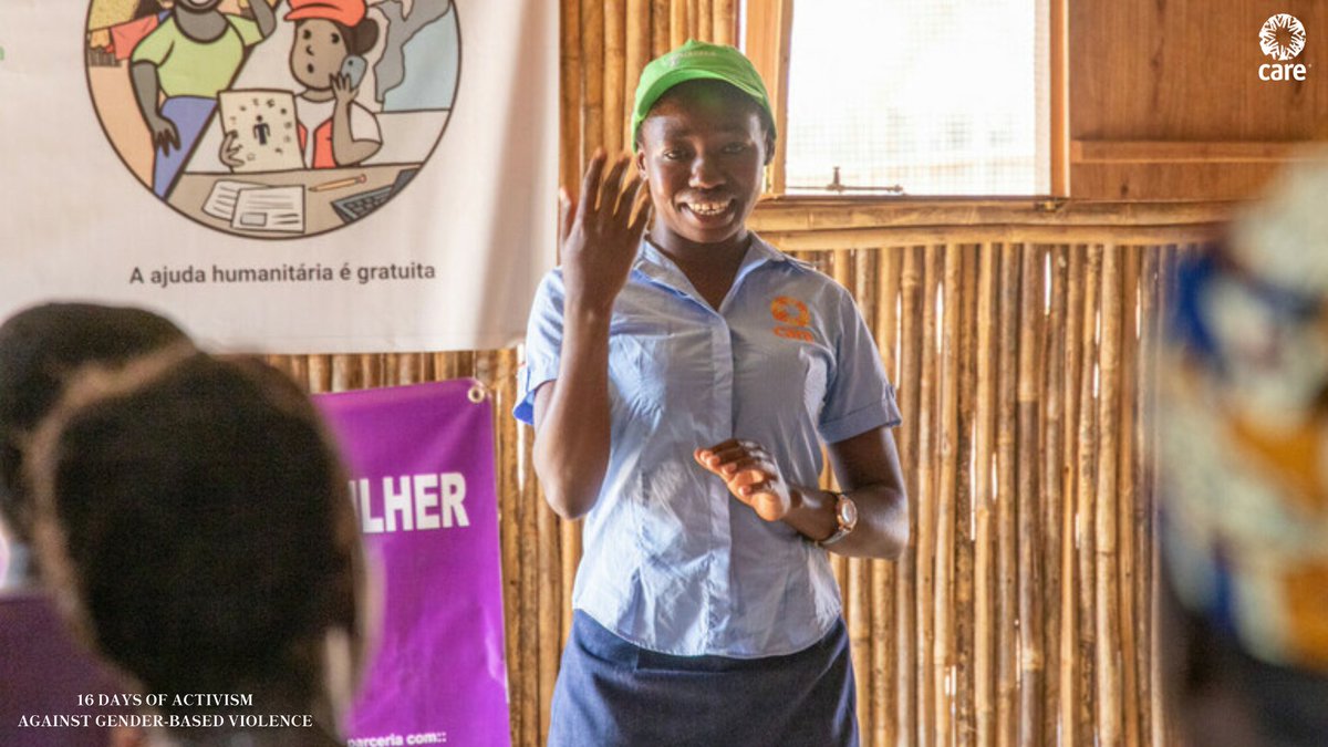 This #HumanRightsDay, we must continue to end GBV.
📊 Men are 2.7x more likely to be violent if they saw their mothers abused. #GBV undermines women’s health, education, &amp; livelihoods.
CARE invests in women-led solutions because empowering women builds safer communities. #16Days