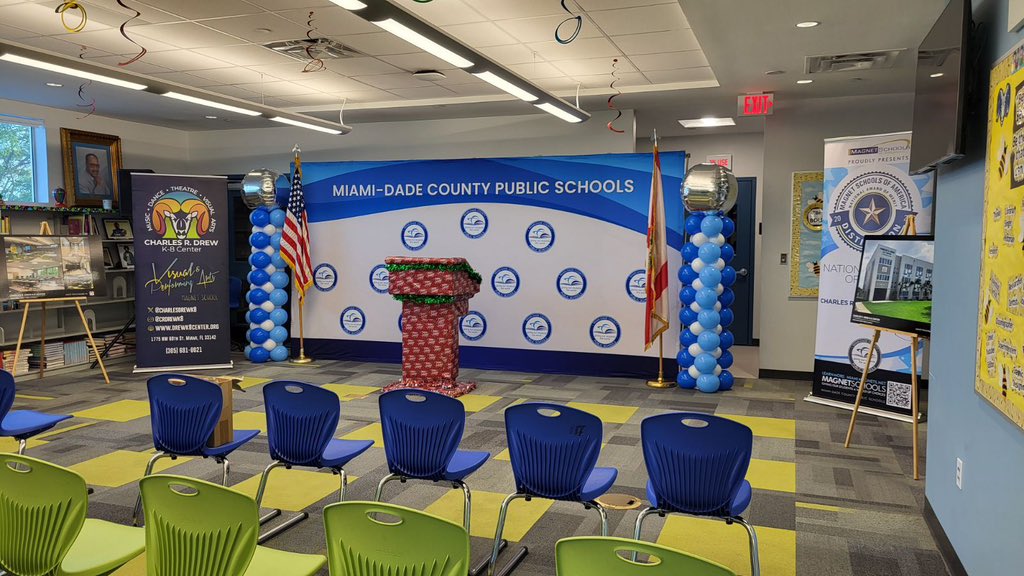 MDCPSCapital's tweet image. Sneak peak at today’s ribbon cutting ceremony @charlesdrewk8 
#newaddition #GOBProgress @ralo2565 @SuptDotres