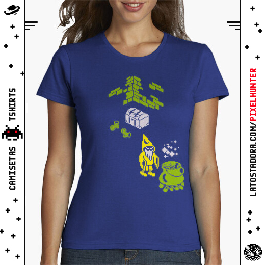 PixHunt's tweet photo. Time to do magical stuff!      

👕 https://t.co/8ooc3gi1jL 
#knightlore #retrogaming #tshirts #rpg #rol #camisetas #retro #pixel https://t.co/NGHbeRgq0D