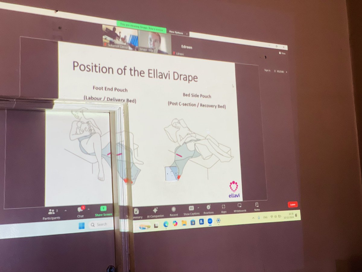 📸|| Happening now!

In house training on the usage of Drapes during child birth.

“How confident are the midwives in estimating blood loss?”

Drapes empower midwives save the lives of new mothers who lose an excessive volume of blood .

#PumziDevices 
#PumziSmartPVD