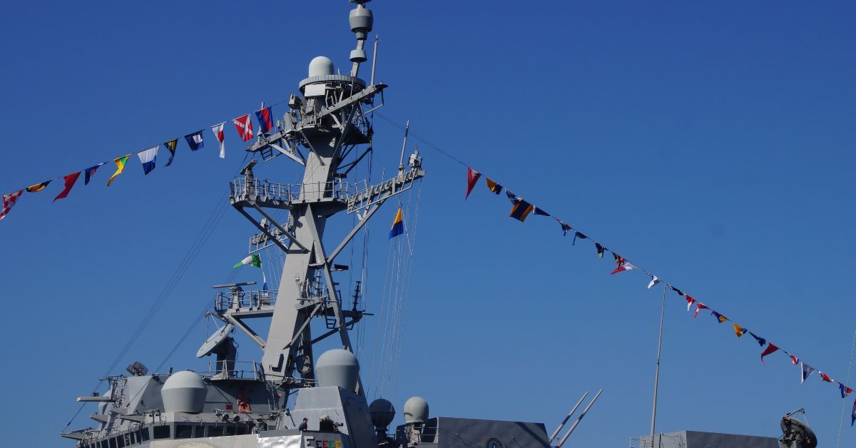 MarineInsight's tweet image. INTERCO or International Code of Signals is an international system of communication used by seafarers 

Check out this article 👉buff.ly/3VrmzA3 

#INTERCO #Seafarer #Maritime #MarineInsight #Merchantnavy #Merchantmarine #MerchantnavyShips