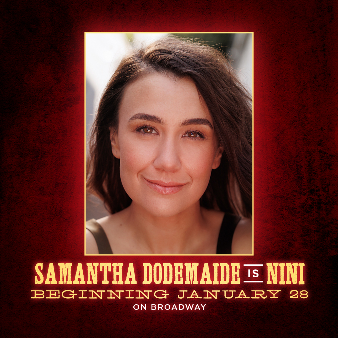 Hello, chickens! Olivier Award-winner Andy Karl will step into the role of The Duke and Samantha Dodemaide will join our spectacular company as Nini! Catch these two on Broadway beginning January 28. 

Get tickets: moulinrougemusical.com