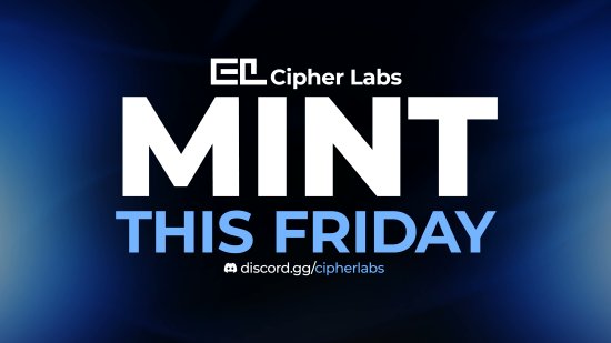 Mint Announcement! 👩‍🚀

120 NFTs total, 88 already reserved by presale! 

Presale mint starts soon, and once all 88 are claimed, the public mint begins.

Where?
- Discord.gg/cipherlabs