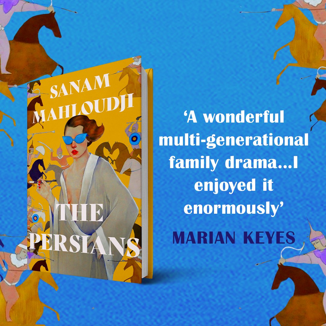 4th Estate Books (@4thestatebooks) on Twitter photo ✨'A wonderful multi-generational family drama...I enjoyed it enormously' <a href="/MarianKeyes/">Marian Keyes</a>
💎More incredible praise for <a href="/sanam1/">Sanam Mahloudji</a> debut novel THE PERSIANS. Get ready to meet the women of the Valiat family.
Coming January 2025. ✨'A wonderful multi-generational family drama...I enjoyed it enormously' <a href="/MarianKeyes/">Marian Keyes</a>
💎More incredible praise for <a href="/sanam1/">Sanam Mahloudji</a> debut novel THE PERSIANS. Get ready to meet the women of the Valiat family.
Coming January 2025.
