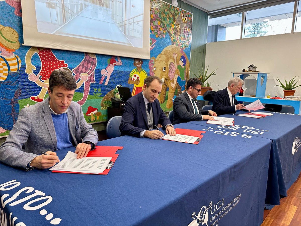 🤝🏻 Casa UGI ha ospitato questa mattina la firma della #convenzione che definisce i rapporti di collaborazione in materia di prestazioni socio-sanitarie tra la Città di Torino, la Città della Salute di #Torino, l’ospedale #ReginaMargherita e l’Associazione Ugi odv.