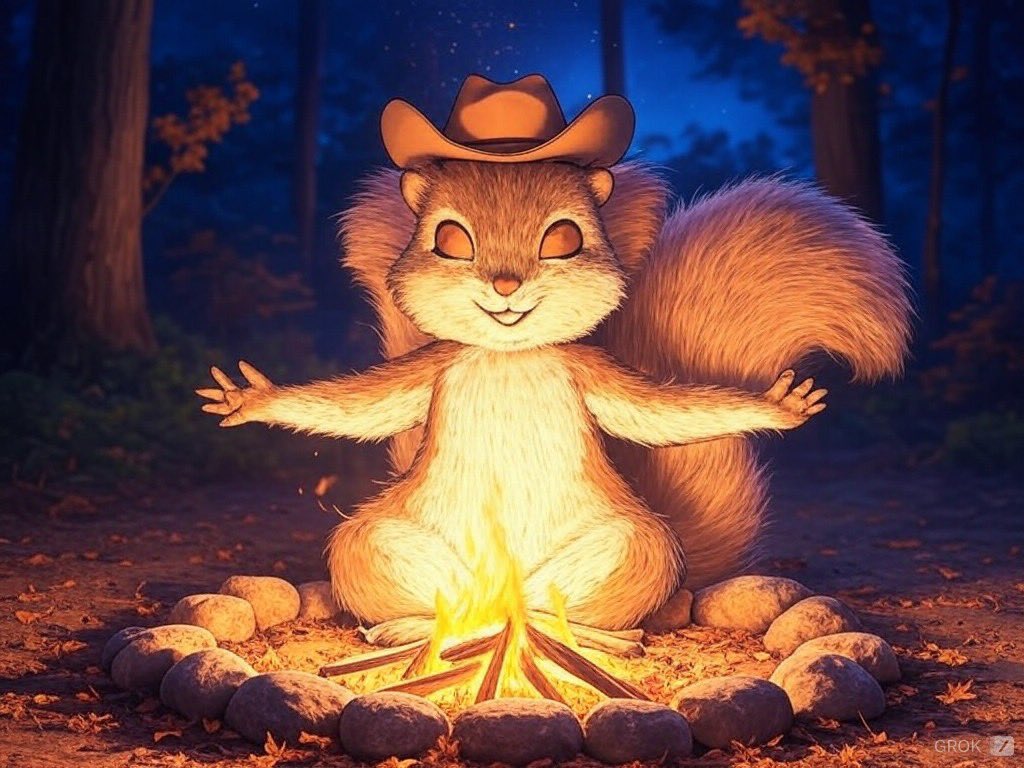 pnutsolana's tweet photo. Let's have some fun with @grok

Generate your own image of $Pnut

Share your favourites below for us to see 🐿️🔥 https://t.co/HqCJFb5KZQ